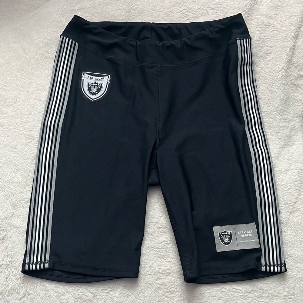 NFL Raiders Biker Shorts